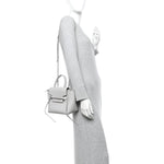 Grained Calfskin Nano Belt Bag Mineral