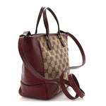 Monogram Small Bree Tote Red