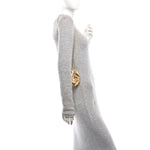 Metallic Crinkled Lambskin The Coin Purse Oro