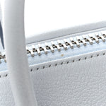 Sugar Goatskin Mini Antigona Baby Blue