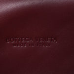 Nappa Intrecciato Small The Lauren 1980 Clutch With Chain Barolo