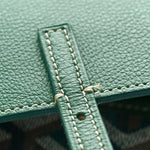 Goyardine Calfskin Mini Alpin Backpack Green