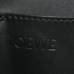 Raffia Large Paula's Ibiza Logo Tote Black White