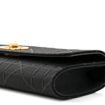 Technical Fabric Macrocannage Miss Caro Top Handle Pouch Black