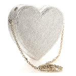 Crystal Heart Chocolate Box Clutch