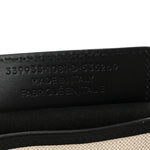 Cotton Canvas Satin Calfskin S Navy Cabas Natural Black