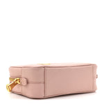 Saffiano Lux Mini Camera Crossbody Bag Orchidea