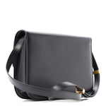 Box Calfskin Medium Classic Box Flap Bag Navy