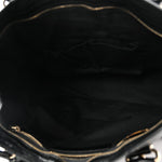 Chevre Gold Metallic Edge Hardware City Black