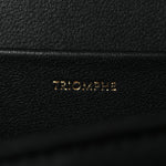 Shiny Calfskin Medium Triomphe Black