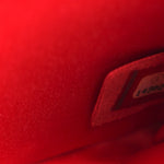 Lambskin Quilted Chain Clutch Flap Red