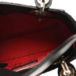 Lambskin Cannage Mini Lady Dior Black