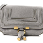 Calfskin Marcie Convertible Belt Bag Cashmere Grey