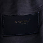 Caviar Quilted Medium Chanel 25 Handbag Dark Navy