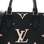 Empreinte Monogram Giant Onthego PM Black Beige