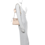 Re-Nylon Saffiano Re-Edition 2000 Double Zip Crossbody Bag Cammeo