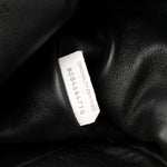Smooth Butter Calf The Pouch Oversized Clutch Black