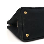 Denim Canapa Logo Tote Black