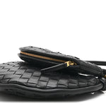 Nappa Intrecciato Small Gemelli Black