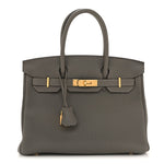 Togo Birkin 30 Gris Meyer