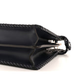 Vitello King Shiny Nappa Intreccio Petite Peekaboo I SEE U Satchel Midnight