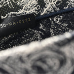 Canvas Embroidered Medium Dioriviera Toile De Jouy Reverse Book Tote Blue