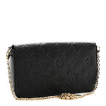Empreinte Pochette Felicie Chain Wallet Black
