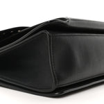 Goatskin Grommet Medium GV3 Shoulder Bag Black