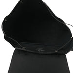 Calfskin Lockme Backpack Black