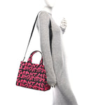 X STEPHEN SPROUSE Grained Calfskin Medium The Tote Bag Pink