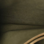 Lambskin Embossed Monogram Coussin PM Cream