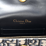 Oblique Saddle Belt Bag Blue