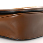 Suede Calfskin Blondie Medium Shoulder Bag Light Brown