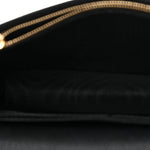 Calfskin Mini GG Marmont Chain Wallet Black