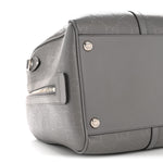 Calfskin GG Tennis Embossed Duffle Bag Grey