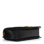 Caviar Quilted Medium Boy Flap Black