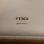 Agnello Old Shine F is Fendi Kan U Shoulder Bag White