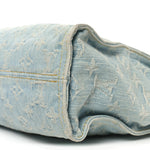 Monogram Washed Denim Let Go PM Sky Blue