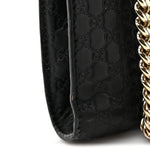 Microguccissima Mini Emily Chain Shoulder Bag Black