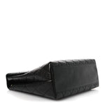 Caviar Quilted Jumbo Kelly Flap Black