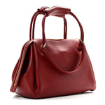 Supple Calfskin Medium Madrid Bag Dark Burgundy