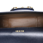 Casy Wool Azalea Calfskin Mini Horsebit 1955 Shoulder Bag Blue China