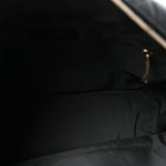 Caviar Quilted Large Coco Tassel Camera Case Black