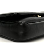Lambskin Small GG Milano Top Handle Shoulder Bag Black