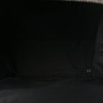 Recycled Fabric Jacquard Vitello Astro Micro FF Mini Trolley Bag Asfalto Black