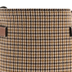 Smooth Calfskin Tweed Nano Big Bag Bucket Tan