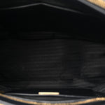 Saffiano Medium Galleria Double Zip Tote Black
