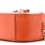 Calfskin Micro Hale Crossbody Amber Orange
