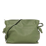 Nappa Flamenco Knot Clutch Rosemary