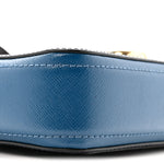 Saffiano Small Snapshot Camera Bag Navy Multicolor